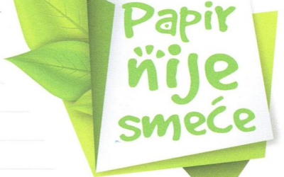 Akcija “Papir nije smeće”