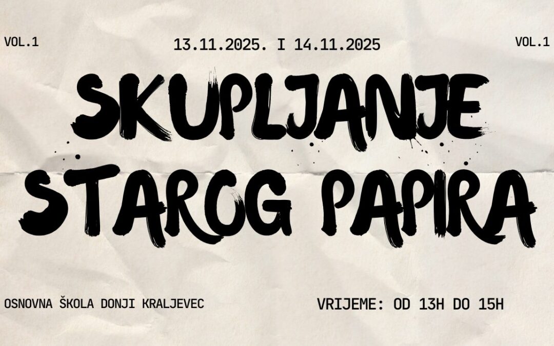 Akcija skupljanja starog papira