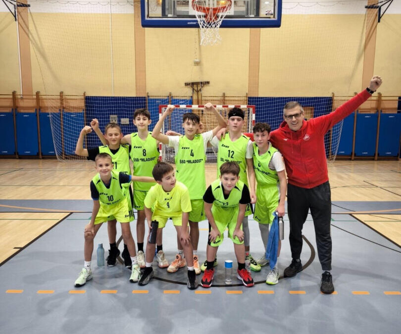 Naša košarkaška ekipa osvojila je 1. mjesto na županijskom natjecanju!