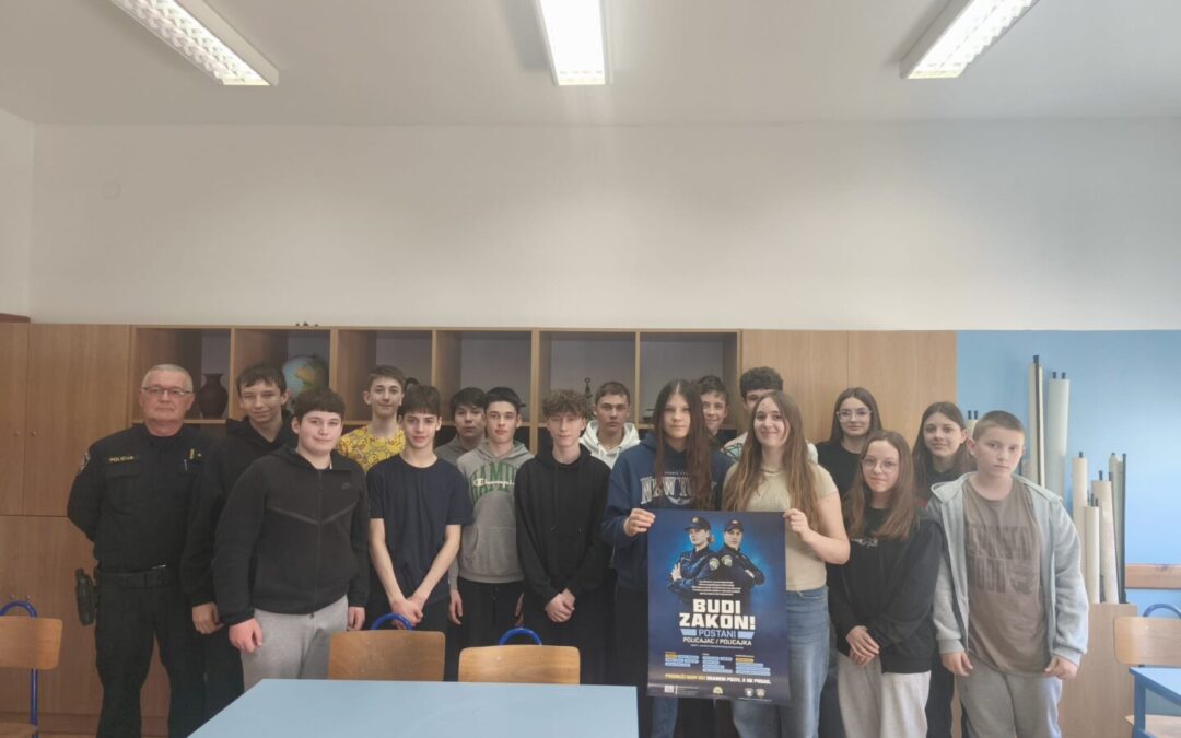 Predavanje Budi zakon – postani policajac/policajka